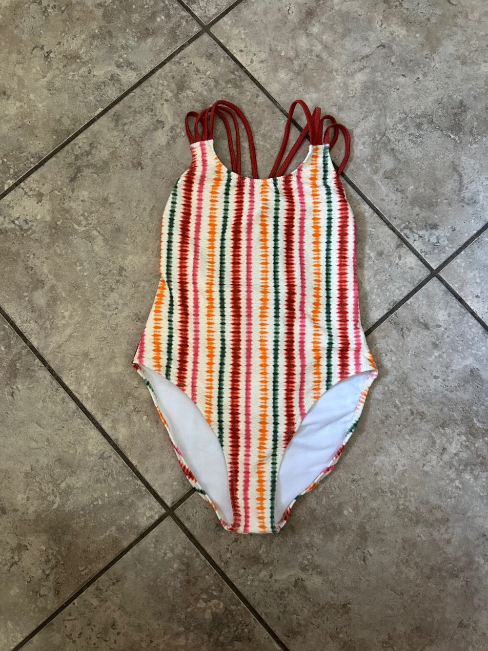 Womens' One Piece Strappy Back One Piece Swimsuit